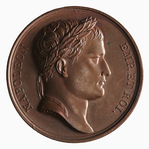 Medal - Conquest of Dalmatia, Napoleon Bonaparte (Emperor Napoleon I), France, 1806
