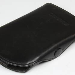 Pocket PC leather case, closed.