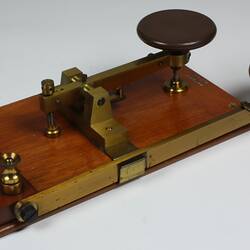 Morse Key - Marconi's Wireless Telegraph, circa 1899
