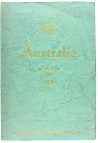 Folder - 'Australia, Information For You'