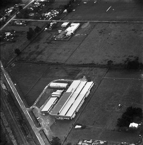 Negative - Aerial View of Repco Automotive Parts Co, Bayswater, Victoria, 20 May 1967