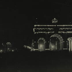 Photograph - 'The City Arch', Melbourne, May 1901