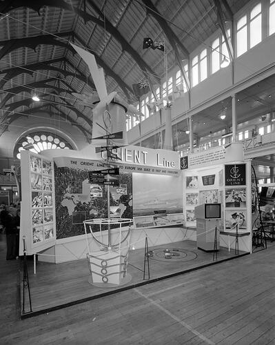 Orient Lines, Exhibition Stand, Victoria, 05 Mar 1959