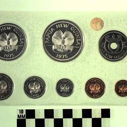 Proof Coin Set - Papua New Guinea, 1975