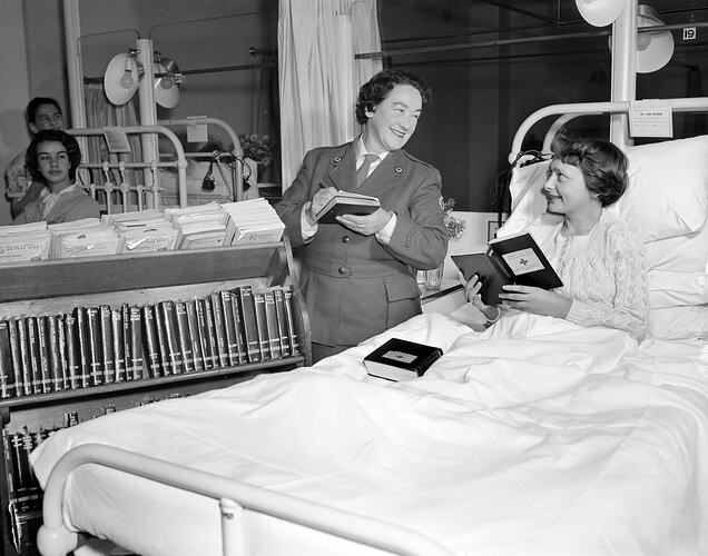 Australian Red Cross Society, Hospital Library Trolley, Victoria, 22 May 1959