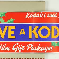 Scrapbook - Kodak Australasia Pty Ltd, Advertising Posters, 'Special Purpose Window Bills Pre-War', Sydney, circa 1930s