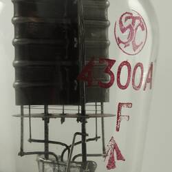 Electronic Valve, STC, Triode, Type 4300A, 1939 - 1945.