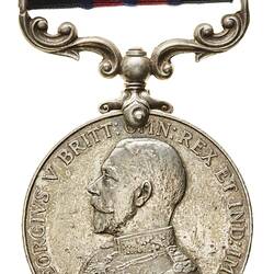 Medal - Military Medal, King George V, Great Britain, Sapper Aubrey L.B. Hampton, 1916