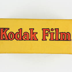 Side of film box marked 'Kodak Film'