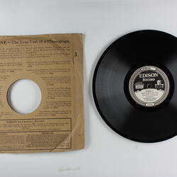 Disc Recording - Edison, Double-Sided, 'Pomp and Circumstance March' and 'War March of the Priests - Athalie', 1924-1929