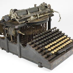 Typewriter - Smith Premier Typewriter Company, Model No. 4, 1896-1908