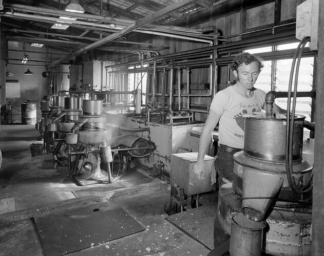 Man in an Industrial Environment, Victoria, 1975