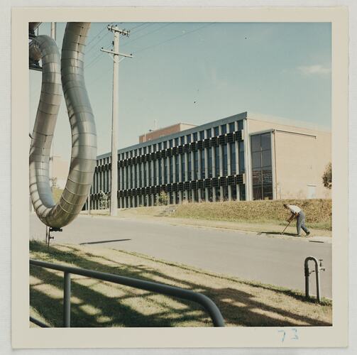 Exterior of Research Laboratory, Building 17, Kodak Factory, Coburg, circa 1960s