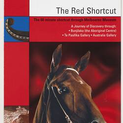 Leaflet - `The Red Shortcut', Melbourne Museum, 2000