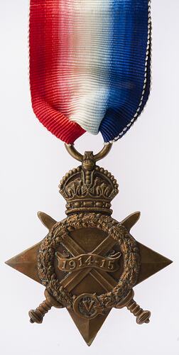 Medal - 1914-1915 Star, Great Britain, Corporal George Foster, 1918 - Obverse