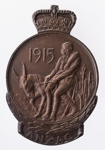 Medal - Anzac Commemorative Medallion, Australia, Private Frank Adams, 1967 - Obverse