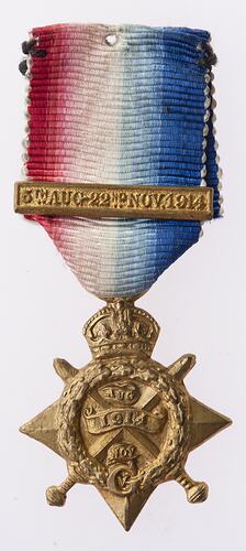Medal Miniature - 1914 Star, Great Britain, 1917 - Obverse