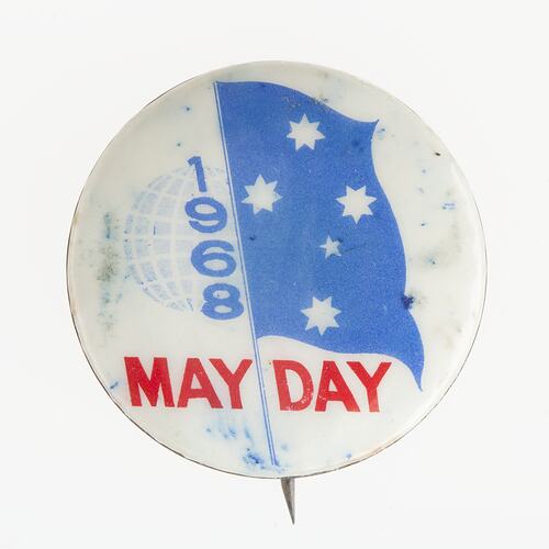 Badge - May Day 1968