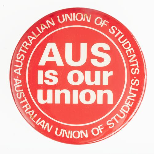 Badge - Australian Union of Students