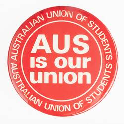 Badge - Australian Union of Students