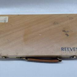 Art Case - Mirka Mora, Pale Timber, 'Reeves', circa 1960s
