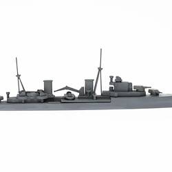 Ship Model - Arethusa Class, Naval Ship Recognition Models, British Commonwealth, 1943