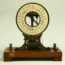 Telegraph Receiver - Breguet Alphabetical Type, circa 1870