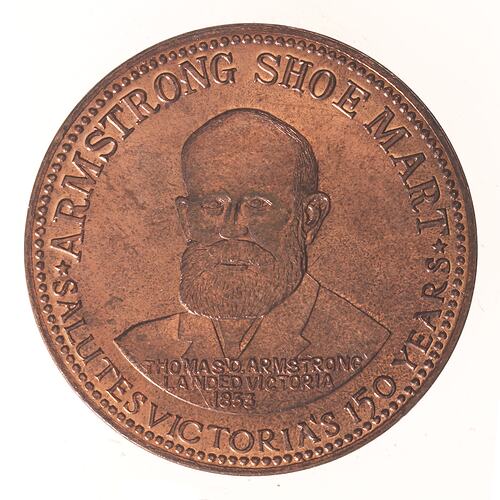 Medal - Armstrong Shoe Mart, Frankston, Victoria, Australia, 1984