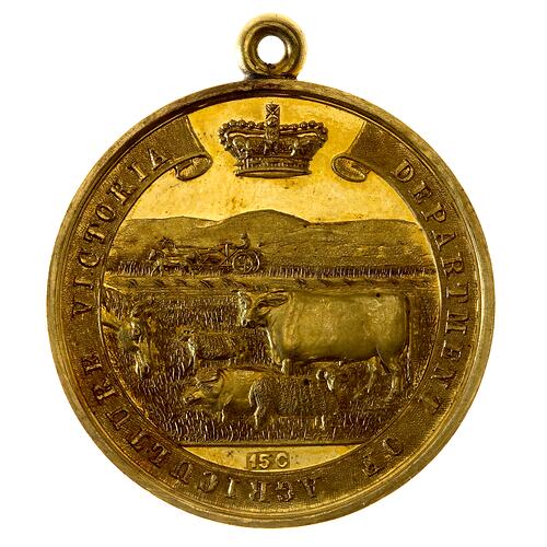 Medal - Royal Agricultural Society of Victoria, Champion Prize of Australia, 1900
