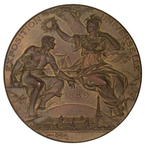 Medal - Exposition Universelle Paris Bronze, 1899 AD
