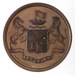 Medal - Sandhurst Industrial Exhibition Prize, 1879 AD