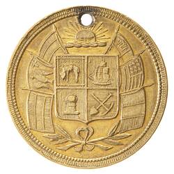 Medal - Melbourne International Exhibition Commemorative, 1880 AD
