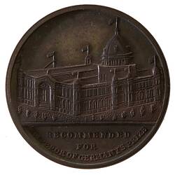 Medal - Melbourne International Exhibition Emperor of Germany Prize, Victoria, Australia, 1880