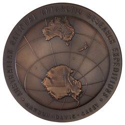 Medal - Antarctic Research Expeditions, Department of Supply, c. 1977 AD