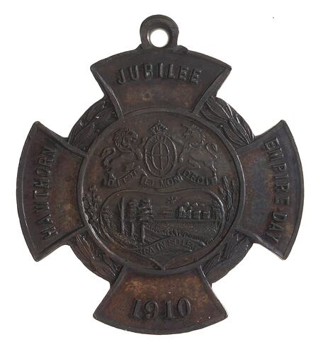 Medal - Jubilee of Hawthorn, 1910 AD