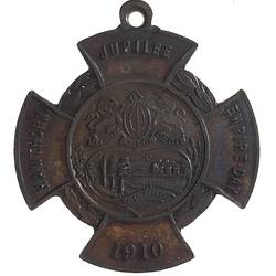 Medal - Jubilee of Hawthorn, City of Hawthorn, Australia, 1910