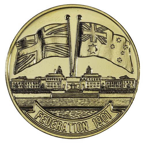 Medal - Australian Bicentenary, Federation 1901, 1988 AD