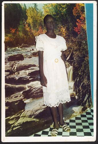 Nyadol Nyuon, Portrait, Kakuma Refugee Camp, Kenya, 1990s