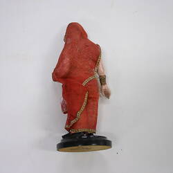 Indian Figure - Parsee Woman, Clay, circa 1866