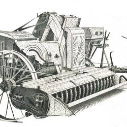 McKay Products: Sunshine H.S.T. Model Ground-Drive Header Harvester