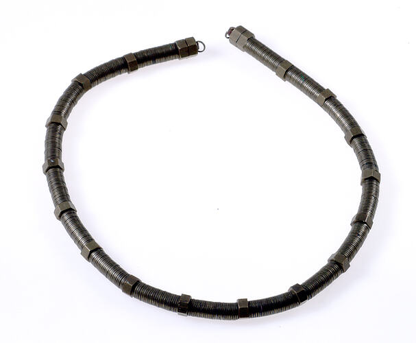 Necklace - Metal Washers and Nuts