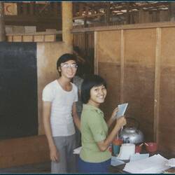 Digital Image - Vietnamese Interpreters, Pulau Tengah, Johore, Malaysia, 1978-1979