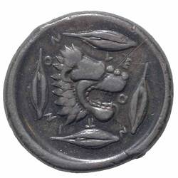 Coin - Tetradrachm, Leontini, Sicily, circa 450 BC