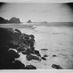 Photograph - by A.J. Campbell, Pyramid Rock, Phillip Island, Victoria, circa 1900