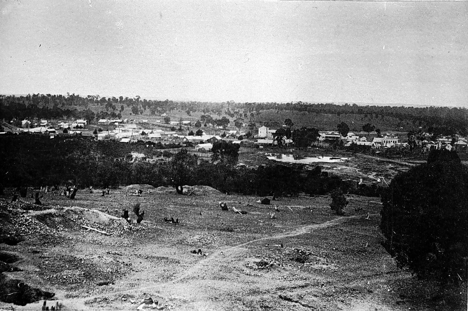 Negative Rushworth, Victoria, circa 1890