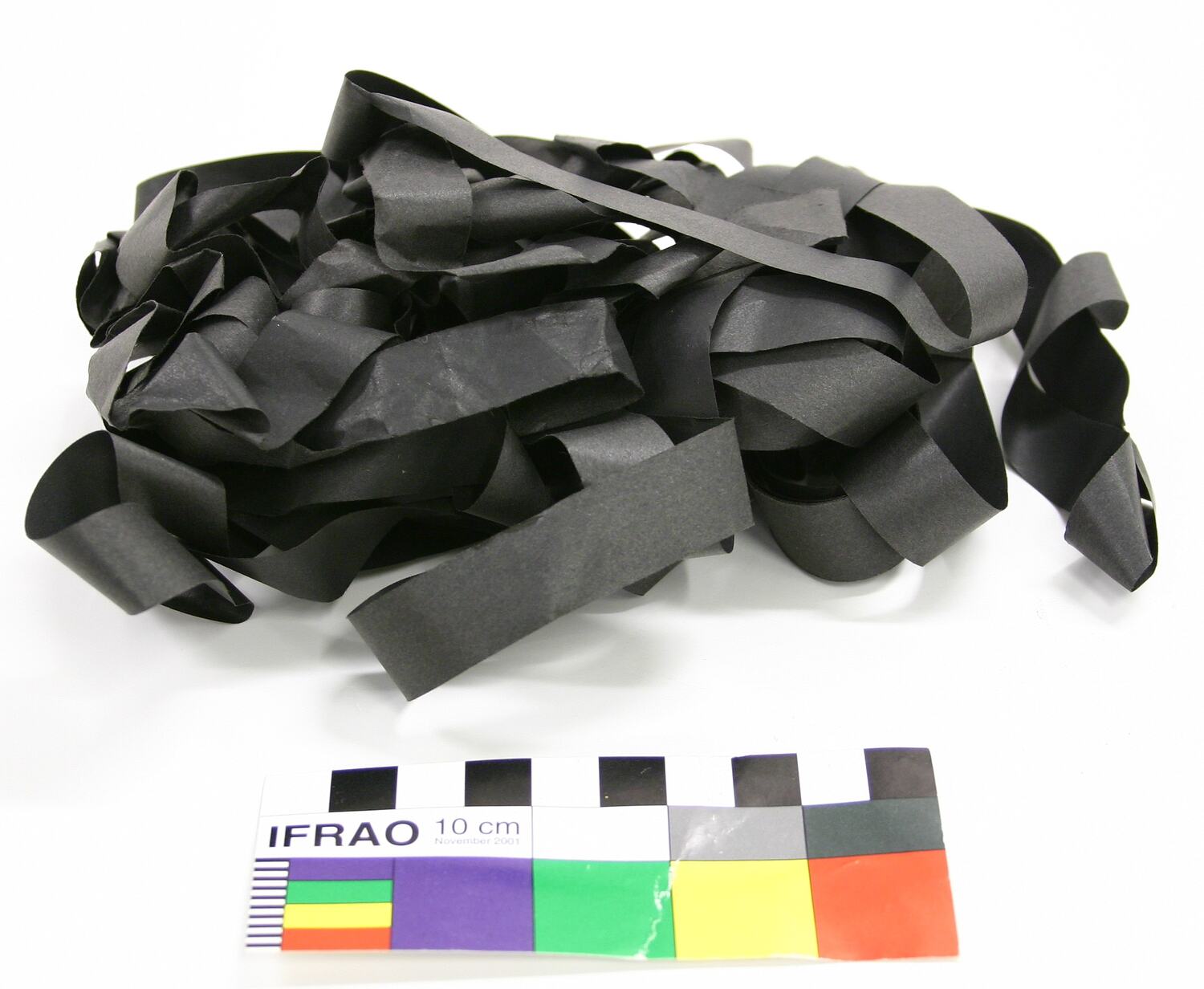 Streamer Paper, Black, circa 1950s