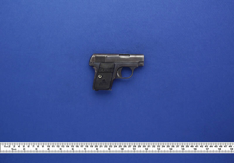 トイガン AUTOMATIC COLT.35 VINTAGE METAL AUTOMATIC COLT .35 ** TOY ** GUN MADE IN JAPAN