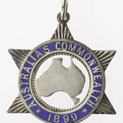 Badge - Australia's Commonwealth, Australia, 1899