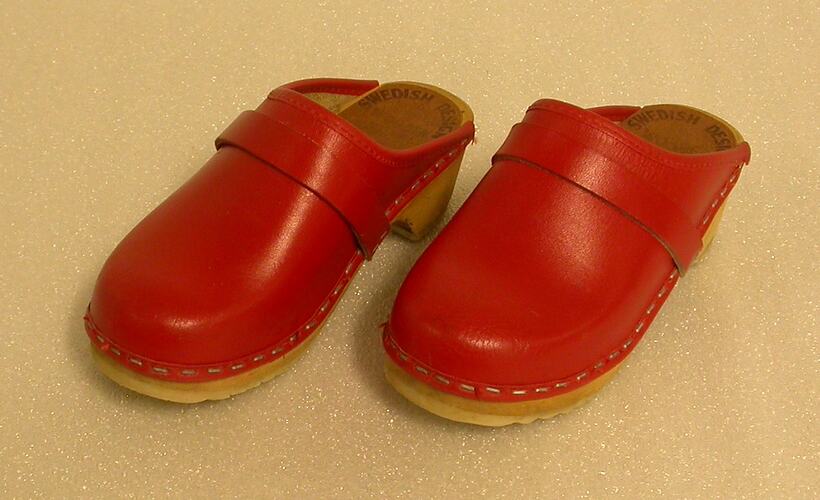 Pair of Clogs - Red