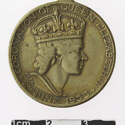 Medal - Coronation of Queen Elizabeth II Commemorative, Shire of Ararat, Victoria, Australia, 1953